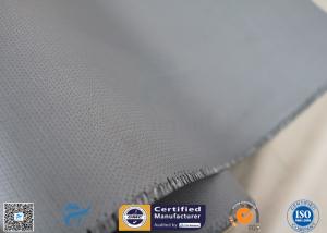 Wholesale Non - Adhesive 0.45mm Gray Color 510g High Insulaiton Silicone Coated Fiberglass Fabric from china suppliers