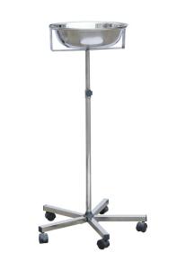 Wholesale Medical Cart , Stainless Steel Mayo Trolley With Removable Bowl from china suppliers