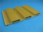 Economic Sandalwood PVC Extrusion Profiles WPC Interior Decoration