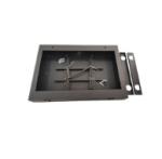 Aluminum High Precision Metal Stamping Parts Angle Bracket Powder Coating
