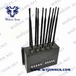 10 Bands 30m 20W Network Signal Jammer GPS 3G 4G CDMA