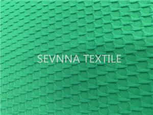 Wholesale Grass Green 250gsm Recycled Swimwear Fabric Solid Athletic Beach Party from china suppliers