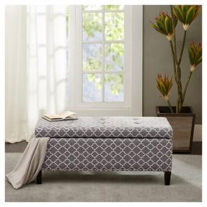 Wholesale Double fabric tufted folding ottomans home goods wooden ottoman storage ottoman bench from china suppliers