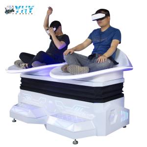 Wholesale Two Seats Full Motion VR Slide Simulator 9d Virtual Reality Cinema Amusement from china suppliers