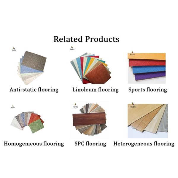 Linoleum 3D Flooring With Limestone Waterproof Art PVC Vinyl Flooring