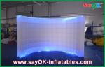 Party Photo Booth Durable Lighting Curved Inflatable Lighted Christmas