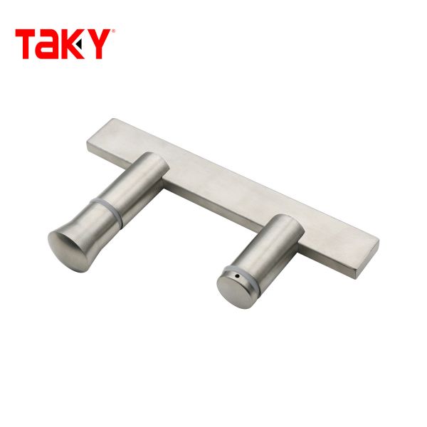 Shower Glass Door Handle with Customized Colors Material Finishes Stainless Steel Glass Door Handle