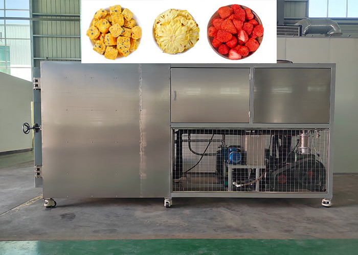 300Kg Food Vacuum Vegetable Freeze Drying Machine Automatic