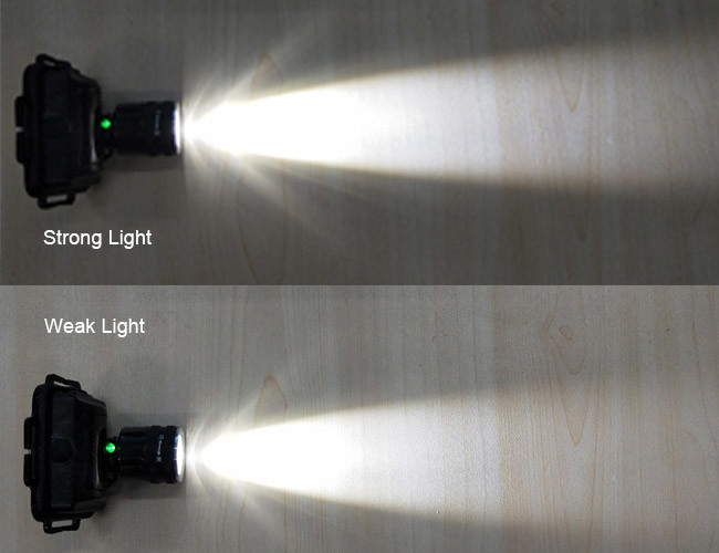 IP65 300 lumen Explosion Proof LED Headlamp 3 Watt 16hrs Working Time