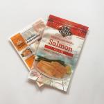 PET/PE Zipper bag Vacuum pack resealable salmon packaging pouch