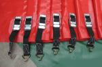 PVC Coated Waterproof Side Curtain / Fire Retardant Truck Side Curtains