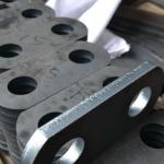 Carbon Steel Custom Metal Plate Cutting Parts Radiating Many Industrial Fields