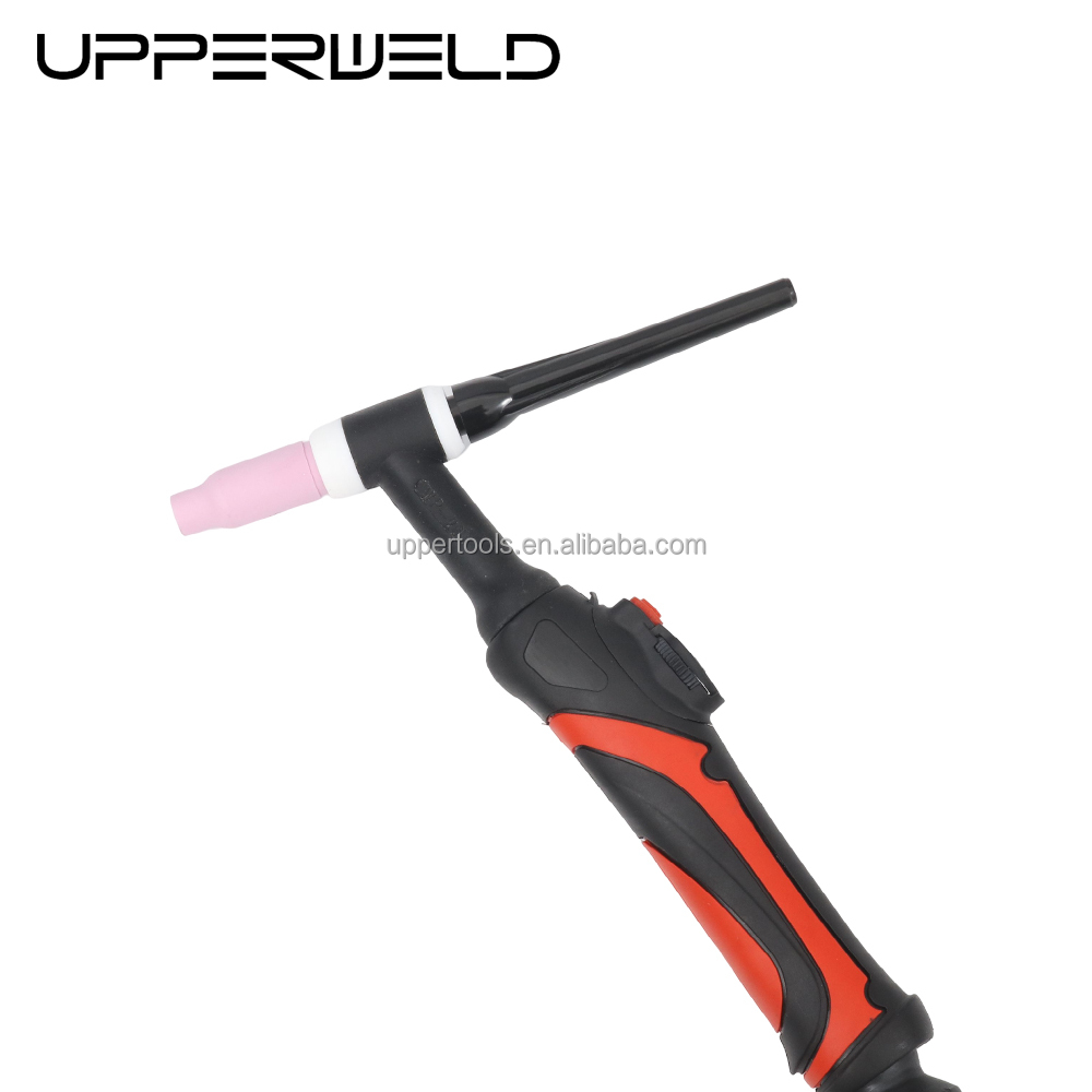 Black Red WP-26 35-70EU Plug TIG Welding Torch Set for Welding Professionals and Hobbyists