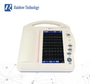 Wholesale 10.1 Inch Medical ECG Machine Touch Screen digital 12 Channel ECG Machine from china suppliers