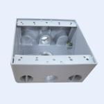 Pvc Coated 7 9 Holes WaterProof Junction Box With Pe Film Package