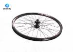 Black Aluminum Alloy Electric Bike Accessories 26 Inch Front Wheel With 20mm Hub