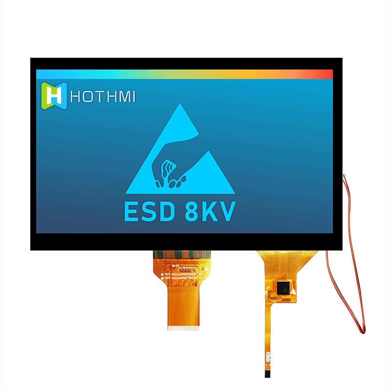10.1 Inch 1024x600 LVDS IPS Sunlight Readable TFT LCD Module With Pcap Monitor