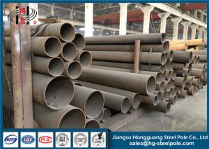 Wholesale Power Transmission Line Electric Steel Tubular Pole Galvanized Steel Pole from china suppliers