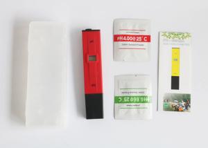 Wholesale 0.01 Resolution Digital PH Meter / ATC PH Tester Yellow Red Color from china suppliers
