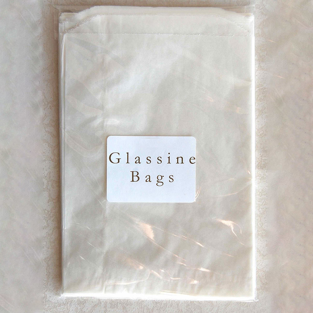 Plain Coated Glassine Paper Bags For Gift Packaging