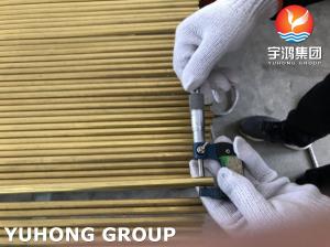 Wholesale DIN17660 CuZn20Al2 F39 Copper Alloy Steel Heat Exchanger Tube For Chemical Processing from china suppliers