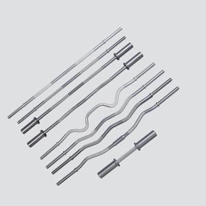 Wholesale Cold Galvanizing Steel Free Weight Exercise Equipment Olympic Barbell Bar from china suppliers