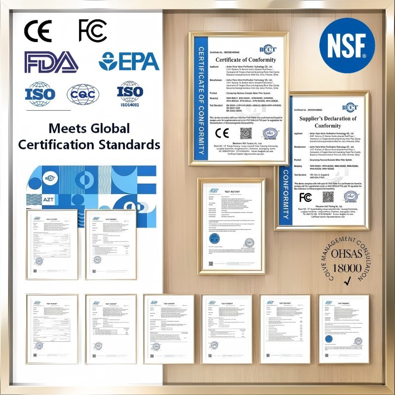 International certifications and quality standards