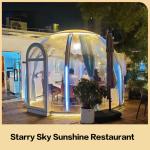 PC mobile Internet celebrity restaurant Bubble room Outdoor homestay Transparent
