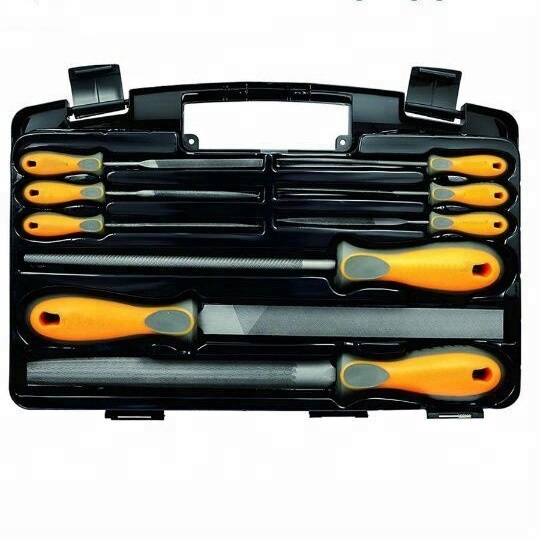 8inch Hardened Hand Steel File &amp; Hand Rasp Files Set with Wooden Handle