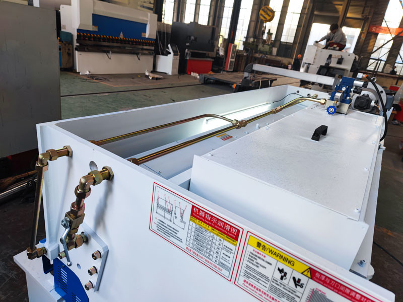 Metal Plate Hydraulic Swing Shear Cutting Machine CE Certification