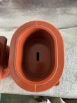 24kv Casting Resin Switch Cabinet Through Wall Bushing For 40X10 Copper Bus-Bar