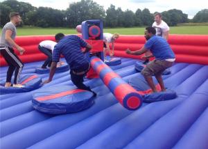 Wholesale Commercial Inflatable Wipeout Course Fun Diameter 8m 0.55mm PVC Tarpaulin from china suppliers