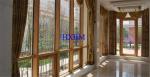 90mm Thickness Triple Glass Aluminium Clad Windows For Home Decoration