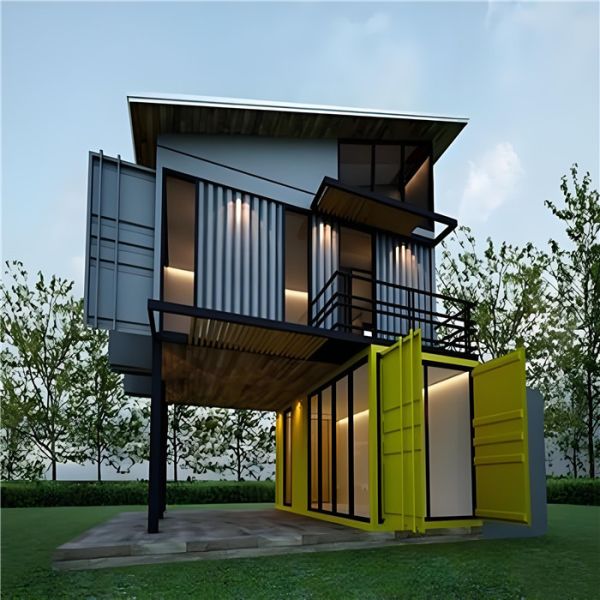 Steel Frame Prefab Container House for Backyard Workshop Storage Shed