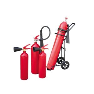 Wholesale Co2 10kg Red Cylinder Extinguisher Fighting Fire Wheeled EN3 Certificate from china suppliers