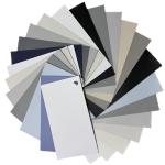 100% Blackout Fiberglass Pvc Roller Blinds Fabric Fireproof Window Curtain Home