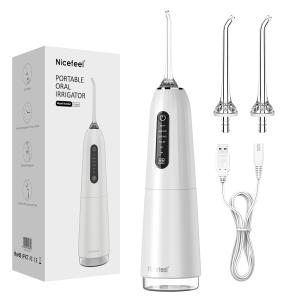 Wholesale 5 Modes 300ml Portable Water Flosser , IPX7 Water Jet Dental Flosser from china suppliers