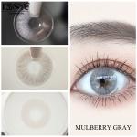 KSSEYE Soft Circle Cosmetic Big Eye Mulberry Grey Eye Color Contact Yearly 14