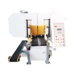 11KW-22KW Main Motor Power MJ400 Wood Cutting Horizontal Band Saw Machine with
