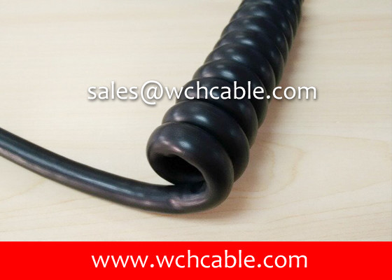 UL20352 Gas Resistant TPU Sheathed Spiral Cable