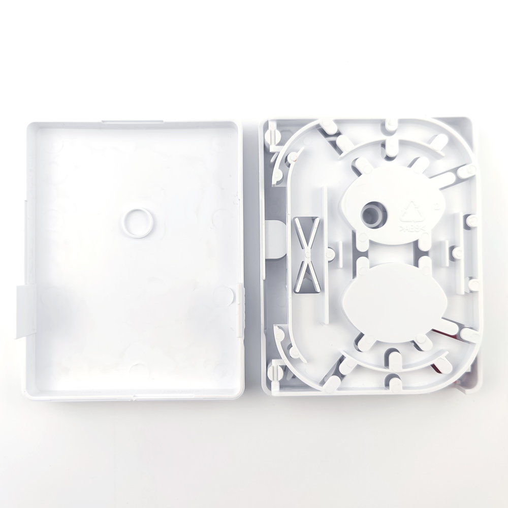 Direct 2 Cores UPC Fiber Optic Faceplate Socket Panel FC Plastic for Indoor Network