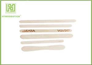 Wholesale Flat Edge Natural Wood Sticks 100% Birchwood Sticks For Ice Cream from china suppliers