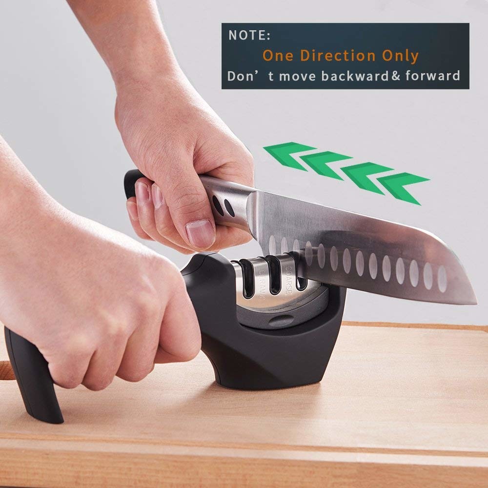 Lightweight Handheld Knife Sharpener Compact Structure Eco - Friendly