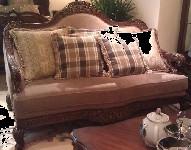 Wholesale ODM OEM Leather Sofa European Style Furniture Anti Abrasion from china suppliers