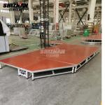 low cost manual linear marriage decoration stage