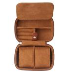 TWO WATCH COLLECTION JEWELRY BOX CROSS-BORDER STRAP STORAGE COWHIDE WATCH BOX