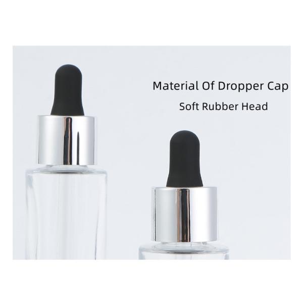 Transparent Glass Essential Oil Dropper Bottles 30ml 50ml Empty