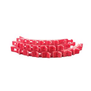 Wholesale Standard Red PU Power Twist Drive Link V Belt The Perfect Choice for Efficiency from china suppliers