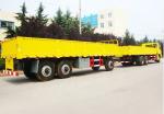 Customizable Side Wall Triaxle Trailer For Transporting Goods Truck Trailer