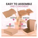 Recycled Disposable 300gsm Food Grade Paper Boxes For Food Delivery